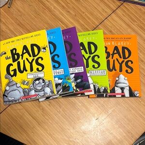 The Bad Guys Kids Book Set - 1 through 5